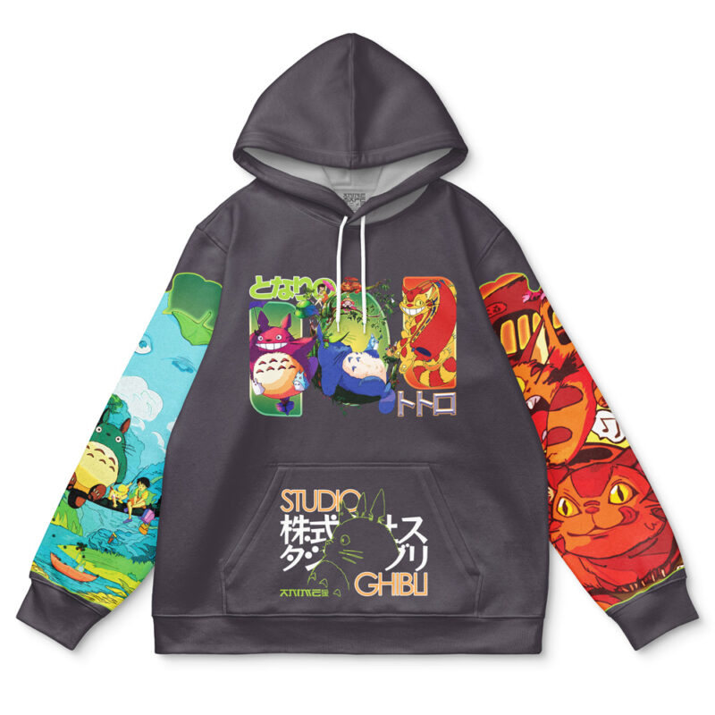 My Neighbor Totoro V2 Studio Ghibli Streetwear Hoodie - Image 2