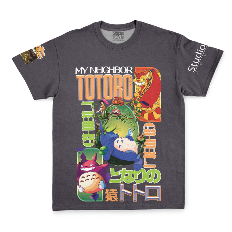 My Neighbor Totoro V2 Studio Ghibli Streetwear T-Shirt - Image 3