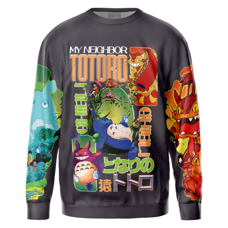 My Neighbor Totoro V2 Studio Ghibli Streetwear Sweatshirt - Image 2