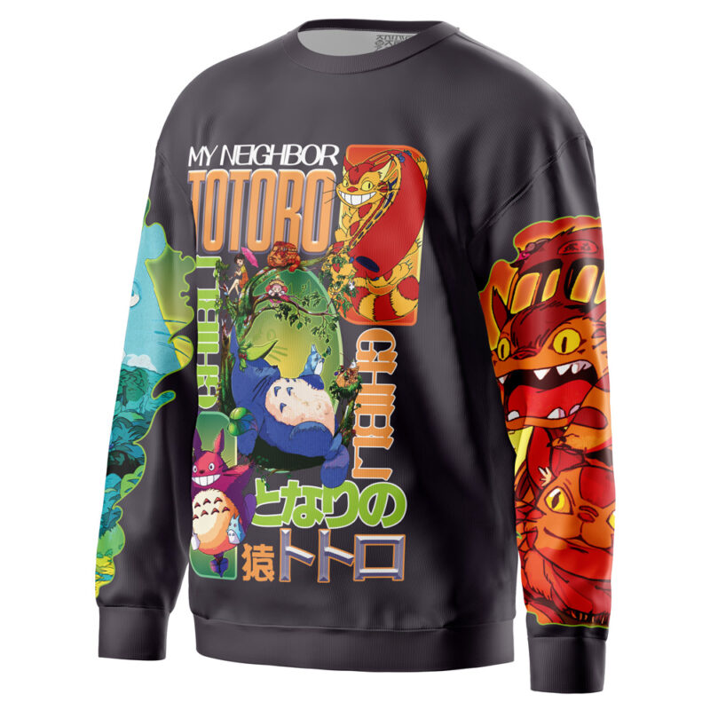 My Neighbor Totoro V2 Studio Ghibli Streetwear Sweatshirt - Image 3