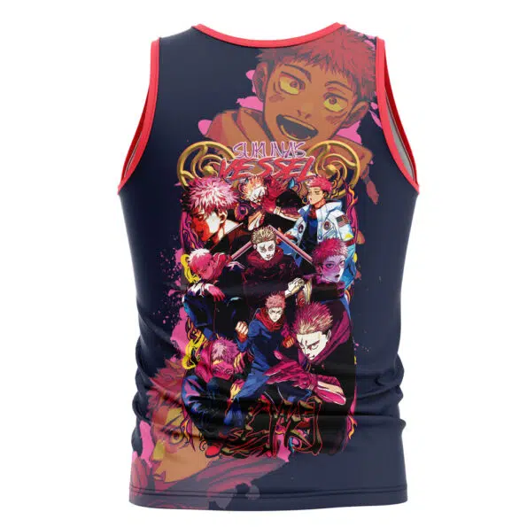 Itadori Yuuji V2 Jujutsu Kaisen Streetwear Tank Top