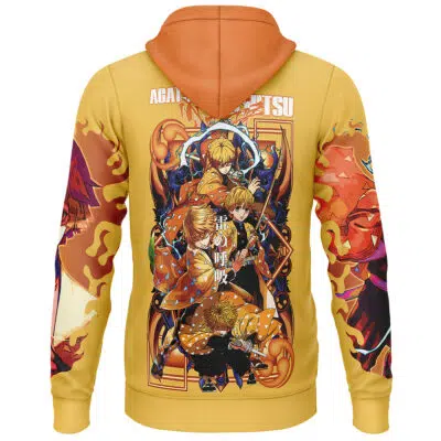 Agatsuma Zenitsu V2 Demon Slayer Lightweight Hoodie