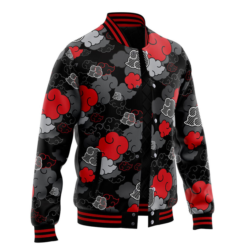 Akatsuki Black Aloha Varsity Jacket - Image 3