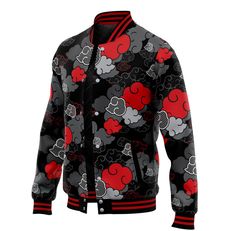 Akatsuki Black Aloha Varsity Jacket - Image 2
