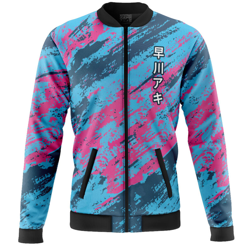 Aki Chainsaw Man Casual Bomber Jacket - Image 2