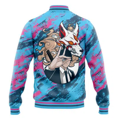 Aki Chainsaw Man Varsity Jacket
