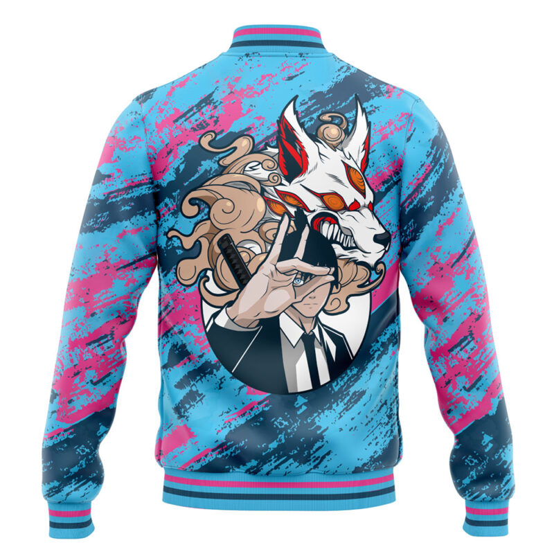 Aki Chainsaw Man Varsity Jacket