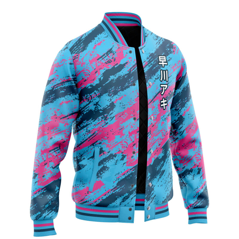 Aki Chainsaw Man Varsity Jacket - Image 2
