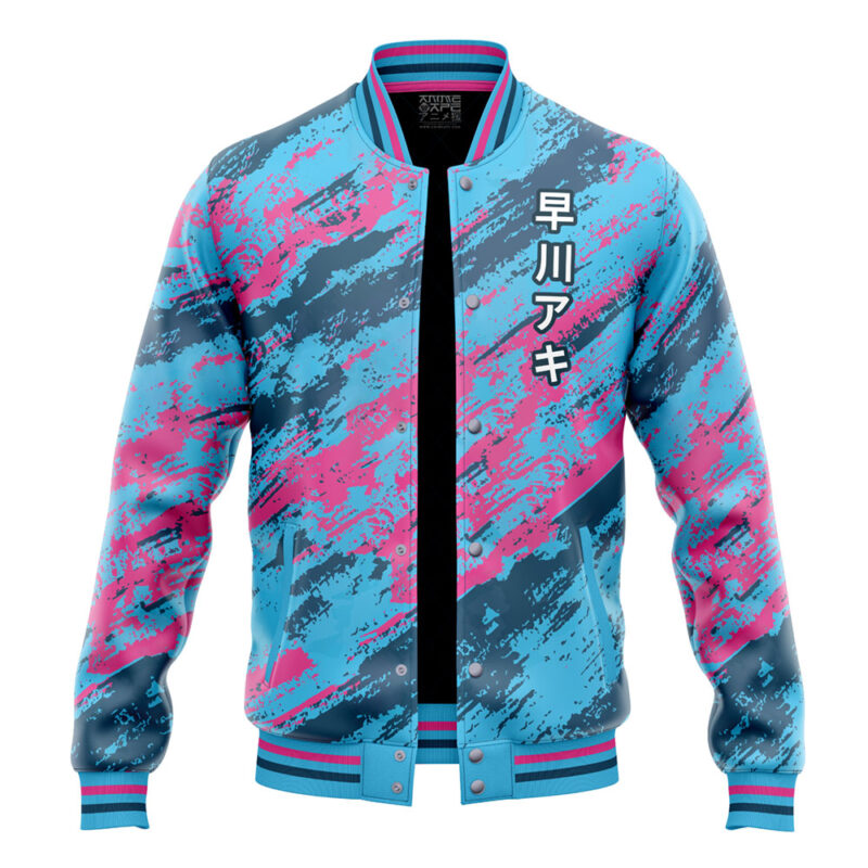 Aki Chainsaw Man Varsity Jacket - Image 4