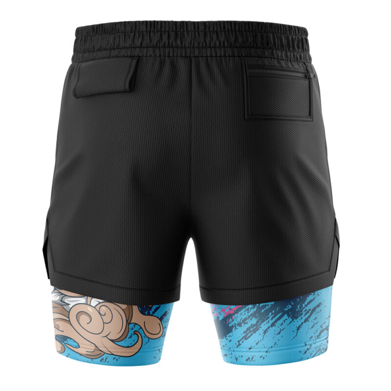 Aki Fox Chainsaw Man 2-in-1 Performance Shorts