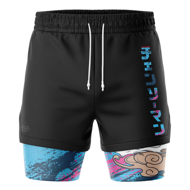Aki Fox Chainsaw Man 2-in-1 Performance Shorts