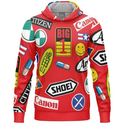 Akira Full Decals Lightweight Hoodie
