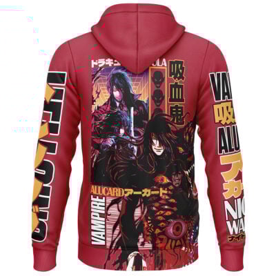 Alucard Hellsing Streetwear Lightweight Hoodie