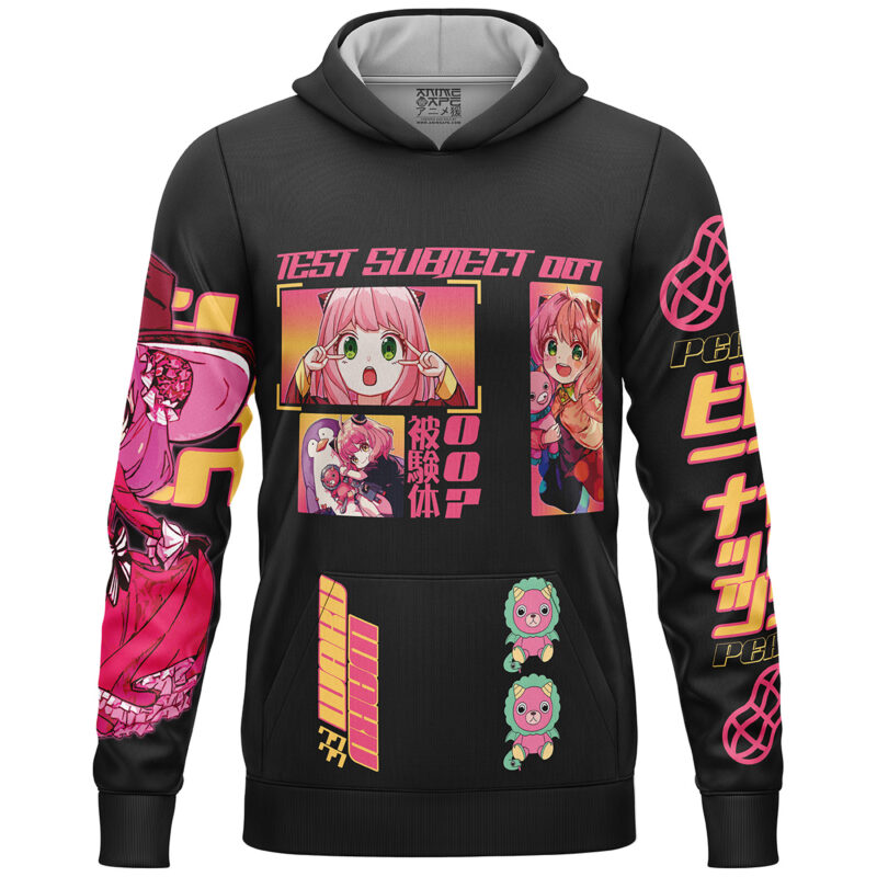 Anya Forger V2 Spy x Family Streetwear Lightweight Hoodie