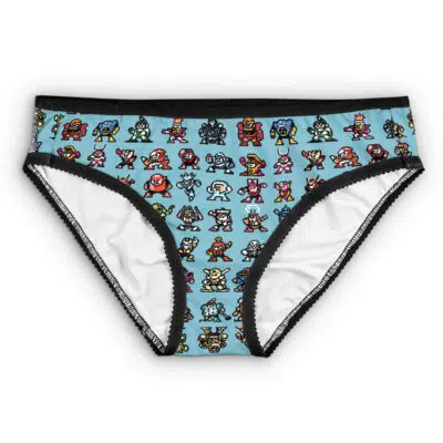 Bad Guys Mega Man Gaming Panties