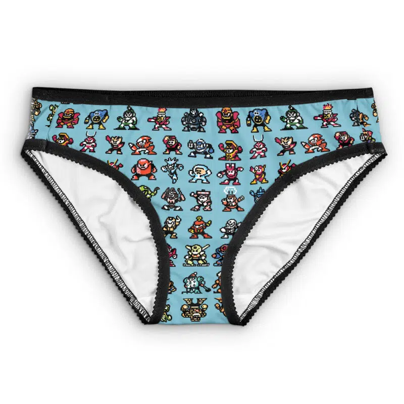 Bad Guys Mega Man Gaming Panties