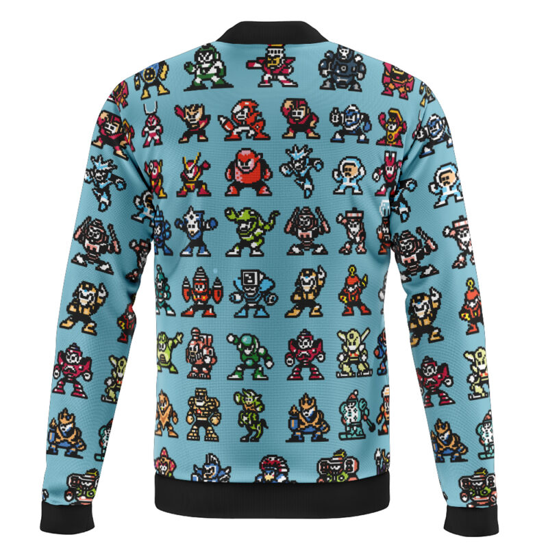 Bad Guys Mega Man Casual Bomber Jacket - Image 2