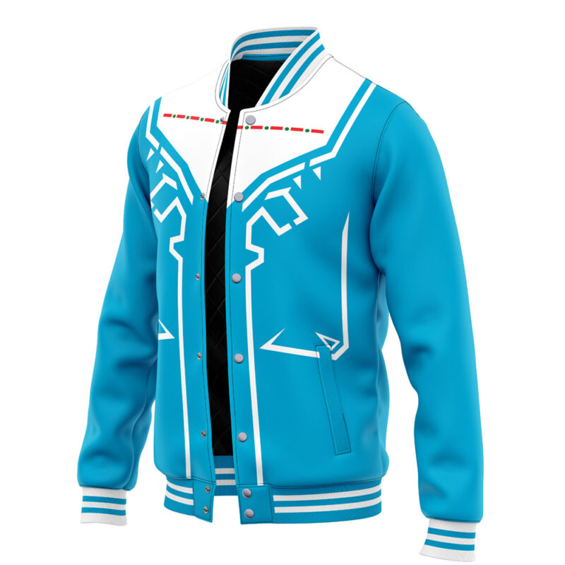 Breath of the Wild The Legend of Zelda Varsity Jacket - Image 3