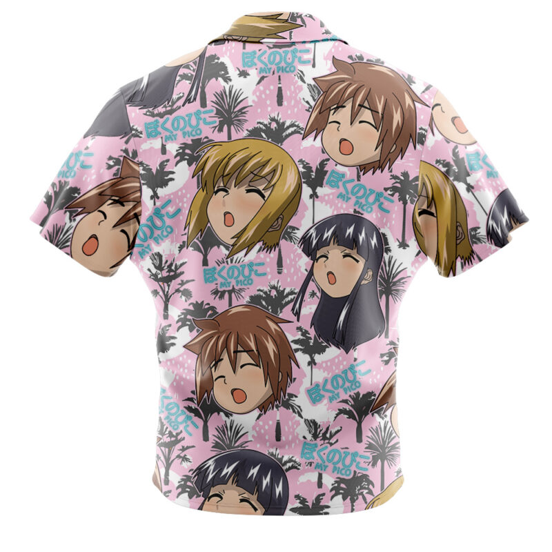 Boku No Pico Button Up Hawaiian Shirt
