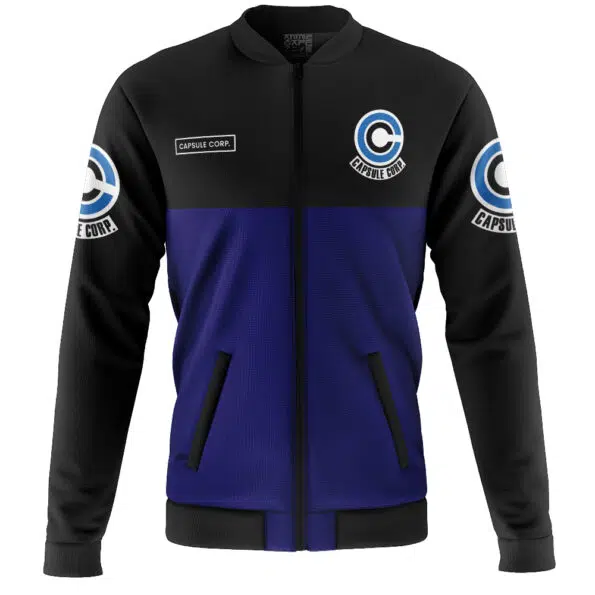 Capsule Corp DBZ Casual Bomber Jacket | Anime Ape