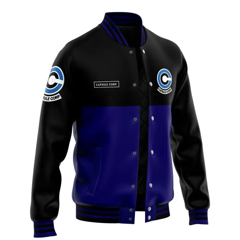 Capsule Corp DBZ Varsity Jacket - Image 2