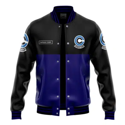 Capsule Corp Dragon Ball Z Varsity Jacket
