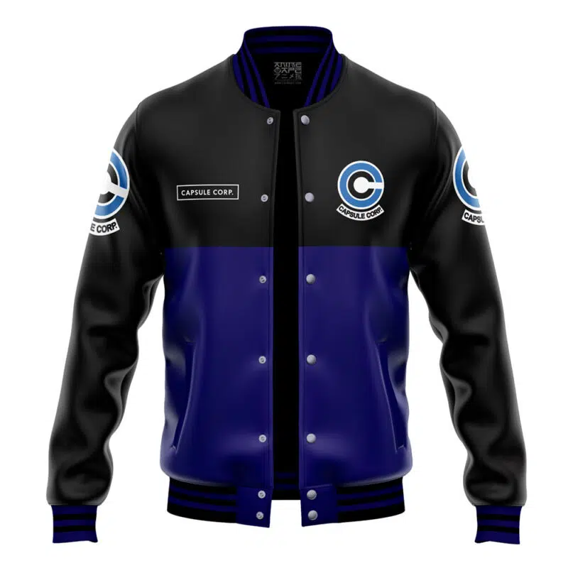 Capsule Corp Dragon Ball Z Varsity Jacket