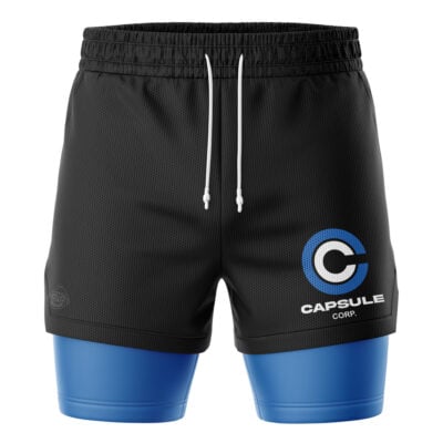 Capsule Corp V2 Dragon Ball Z 2-in-1 Performance Shorts