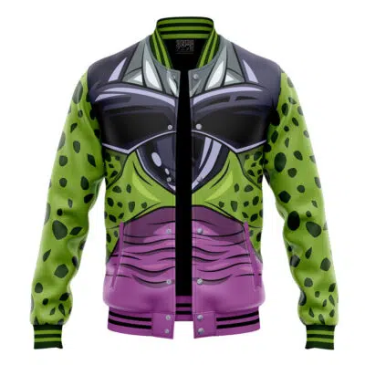 Cell Dragon Ball Z Varsity Jacket