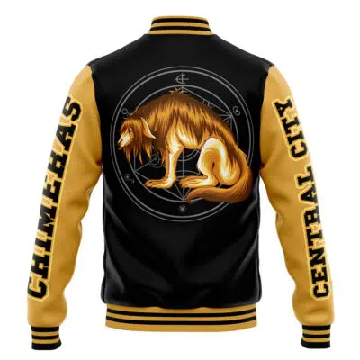Central City Chimera Nina Fullmetal Alchemist Varsity Jacket