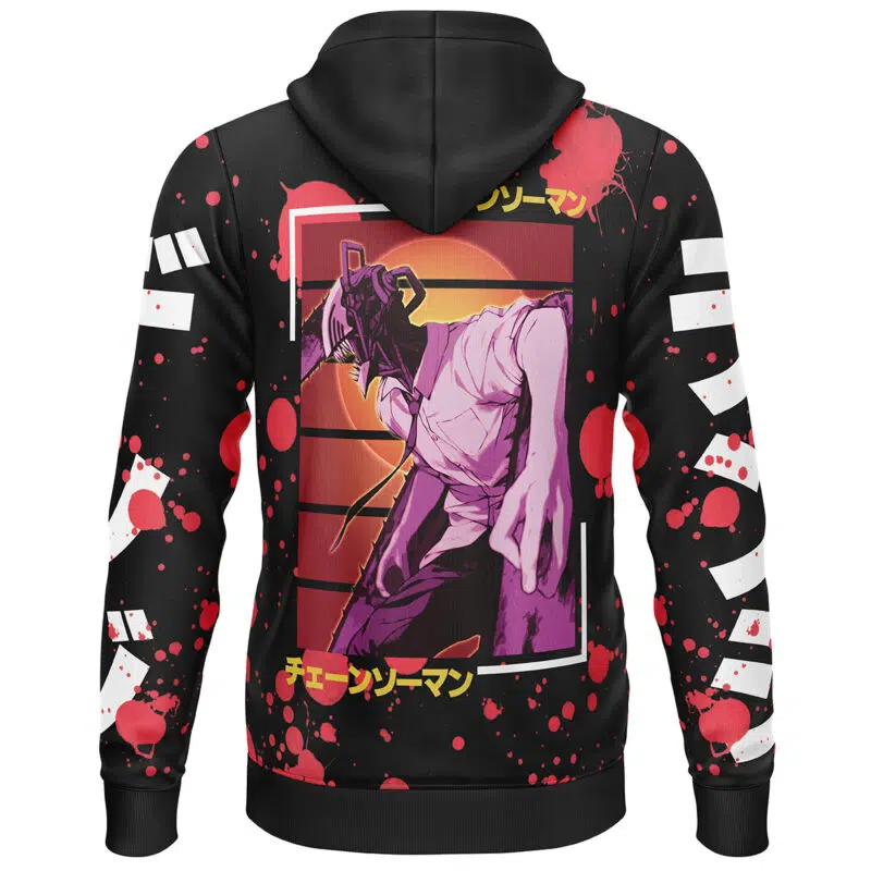 Chainsaw Man Streetwear Lightweight Hoodie - Image 2