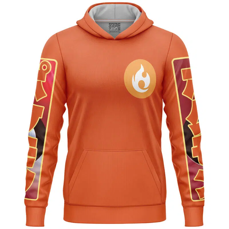 Charmander Pokemon Streetwear Lightweight Hoodie - Image 2