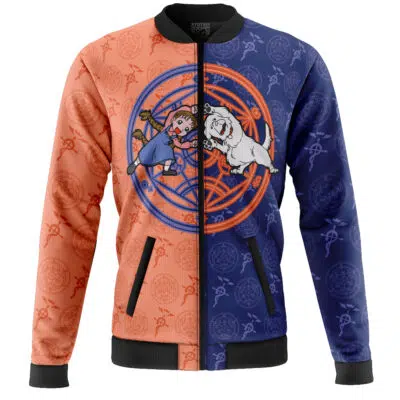 Chimera Nina Fullmetal Alchemist Casual Bomber Jacket
