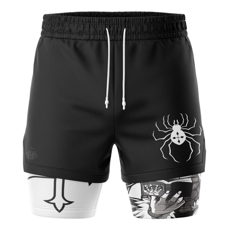 Chrollo Phantom Troupe Hunter X Hunter 2-in-1 Performance Shorts - Image 2