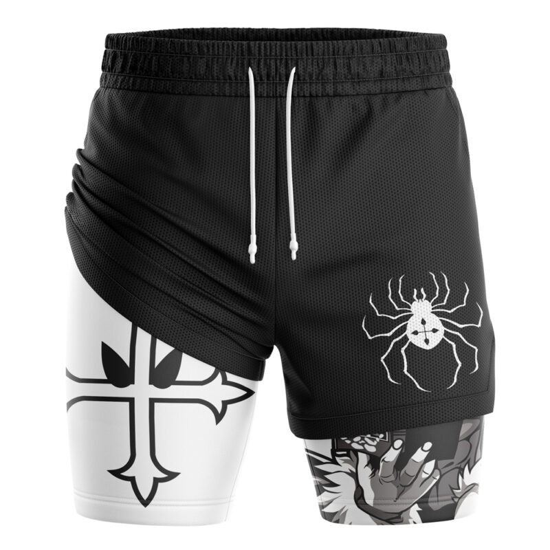 Chrollo Phantom Troupe Hunter X Hunter 2-in-1 Performance Shorts - Image 3