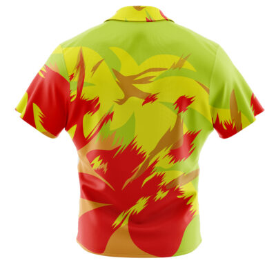 Cu Cuchulain Lancer Fate Hollow Ataraxia Button Up Hawaiian Shirt