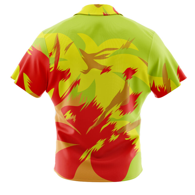 Cu Cuchulain Lancer Fate Hollow Ataraxia Button Up Hawaiian Shirt