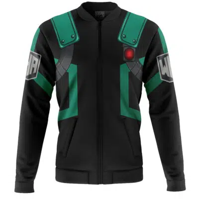 Deku World Heroes Mission My Hero Academia Casual Bomber Jacket