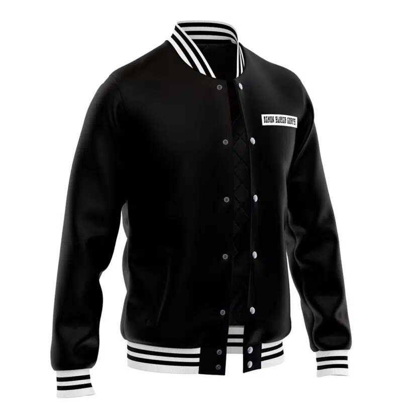 Demon Slayer Corps Uniform Demon Slayer Varsity Jacket - Image 2