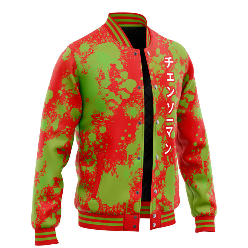Denji Chainsaw Man Varsity Jacket - Image 2