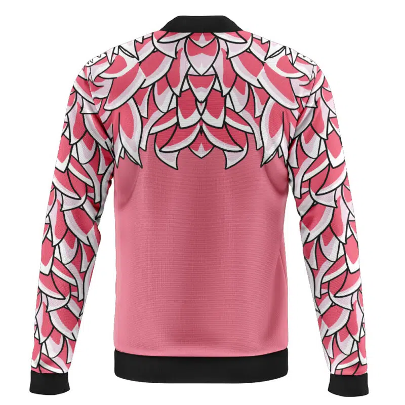 Doflamingo One Piece Casual Bomber Jacket - Image 2