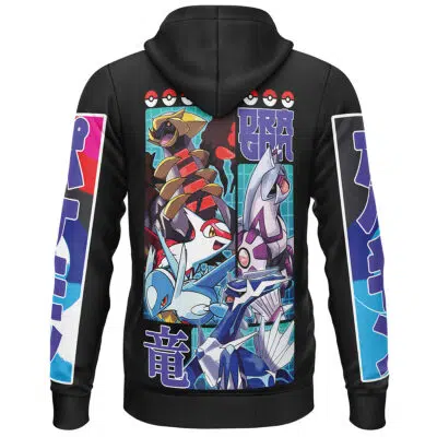 Dragon Type Pokemon Streetwear Lightweight Hoodie