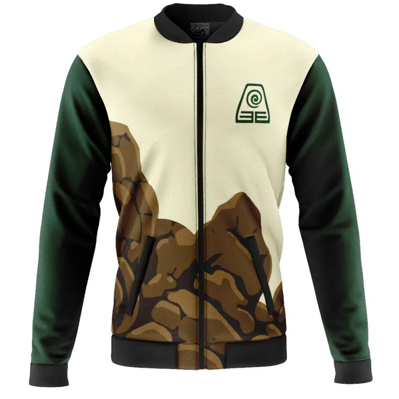 Earthbender Toph Avatar The Last Airbender Casual Bomber Jacket