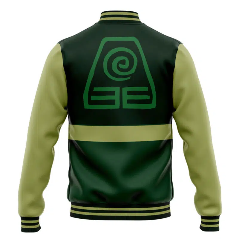 Earthbenders V2 Avatar The Last Airbender Varsity Jacket - Image 2
