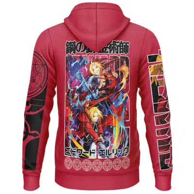 Edward Elric Fullmetal Alchemist Streetwear Lightweight Hoodie