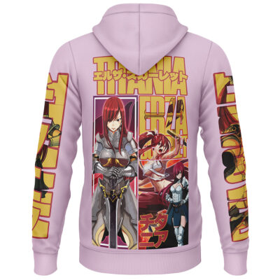Erza Scarlet Fairy Tail Streetwear Lightweight Hoodie