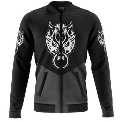 Fenrir Final Fantasy 7 Casual Bomber Jacket