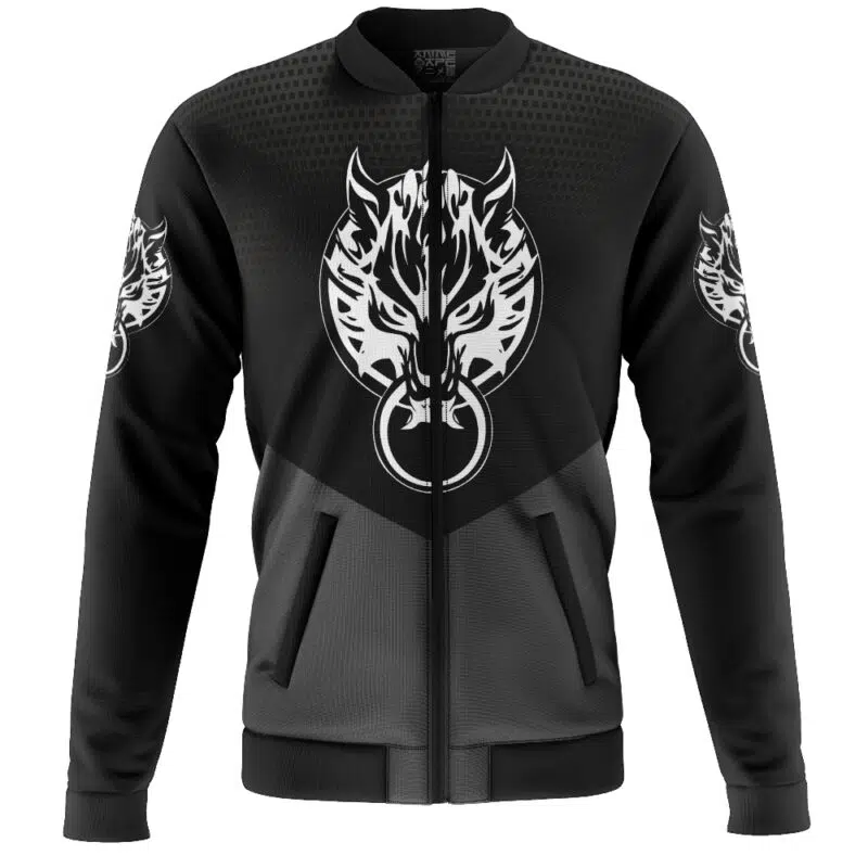 Fenrir Final Fantasy 7 Casual Bomber Jacket