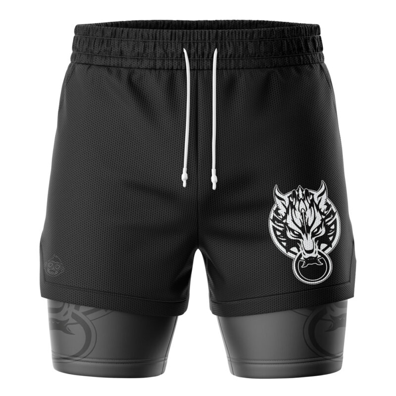 Fenrir Final Fantasy 7 2-in-1 Performance Shorts - Image 2
