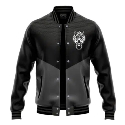 Fenrir Final Fantasy 7 Varsity Jacket